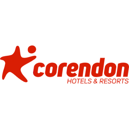 Logo Corendon Hotels & Resorts, klant van Photoboothhuren.com