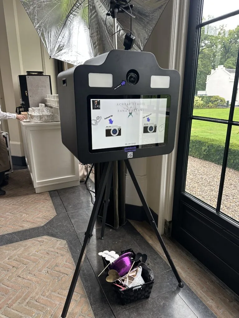 Photobooth voor bruiloft