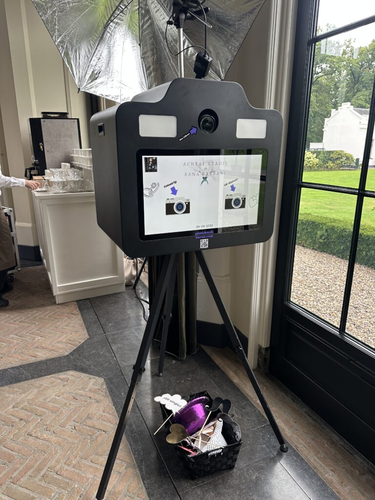 Photobooth voor bruiloft